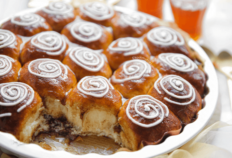 Gevulde kaneelbollen