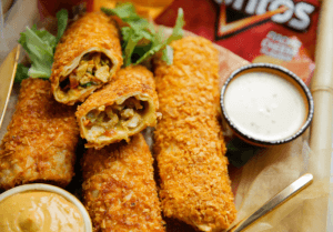 Krokante doritos wraps met kip Kookmutsjes