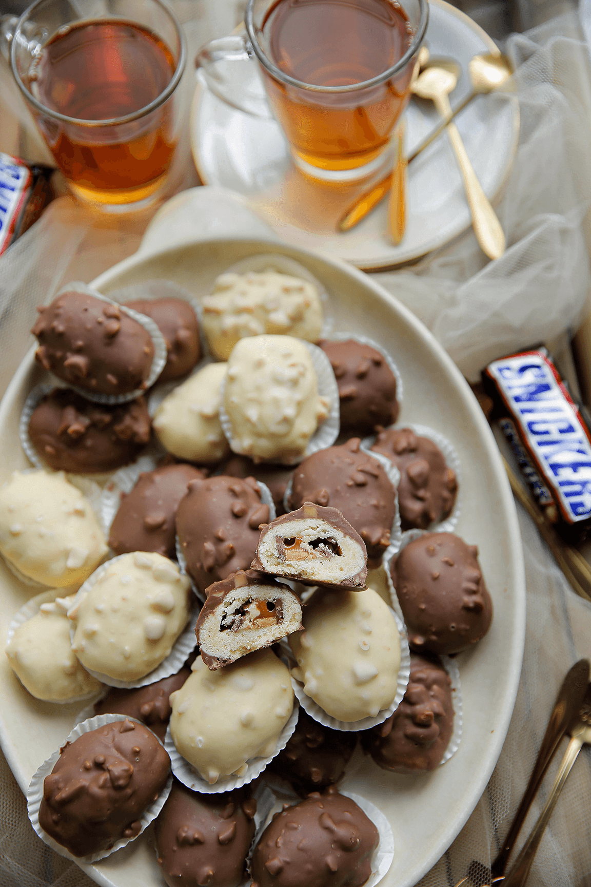 Snickerskoekje eindresultaat