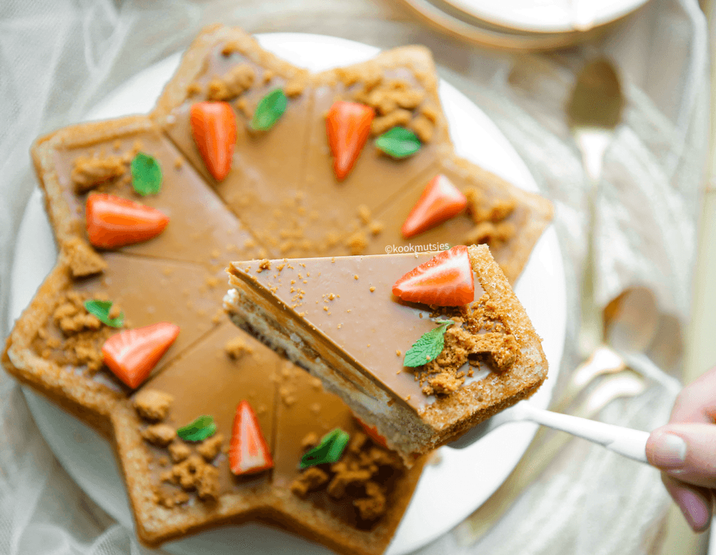 Speculoostaart van Kookmutsjes