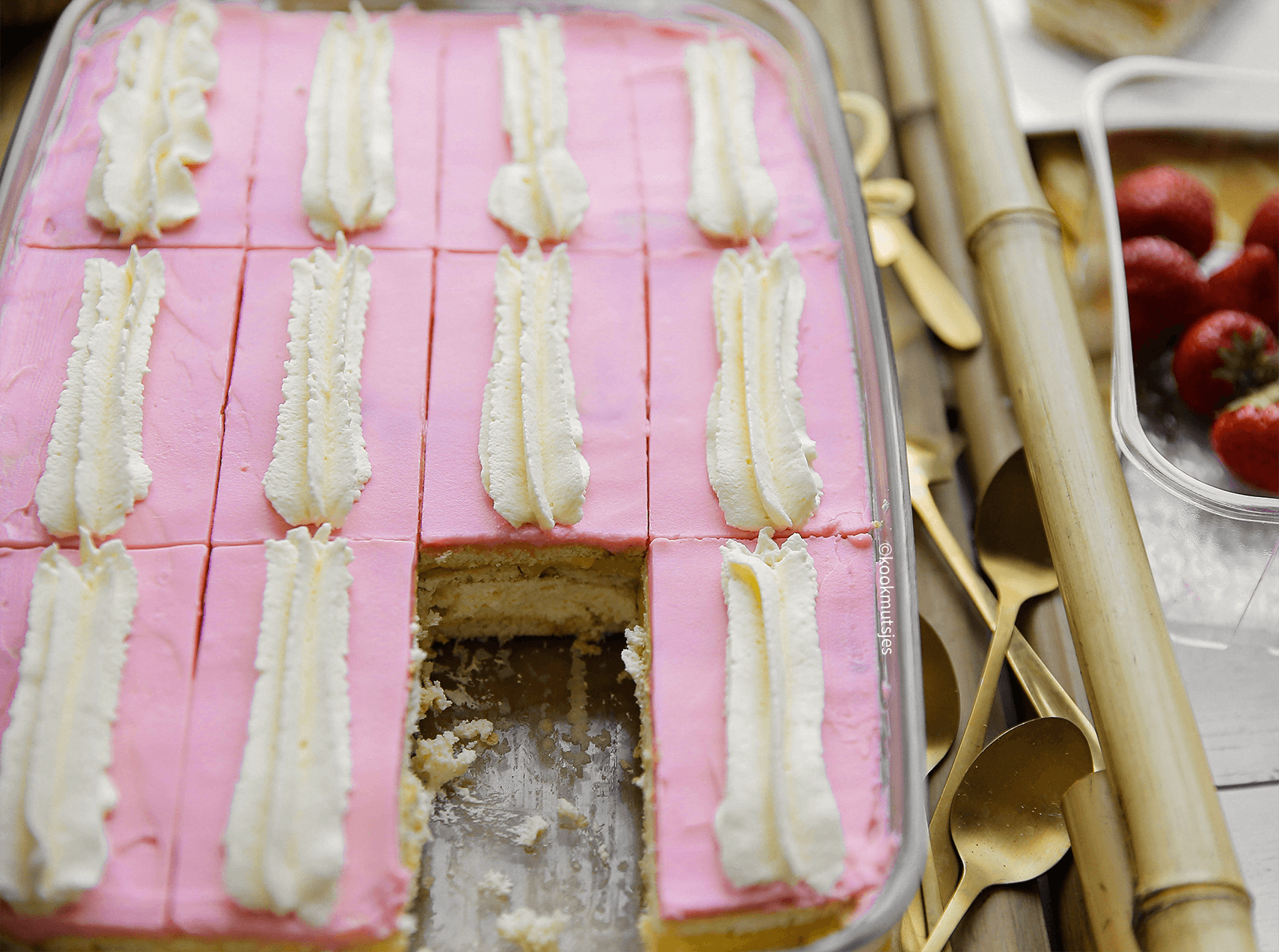 Tompouce dessert (no bake) Kookmutsjes