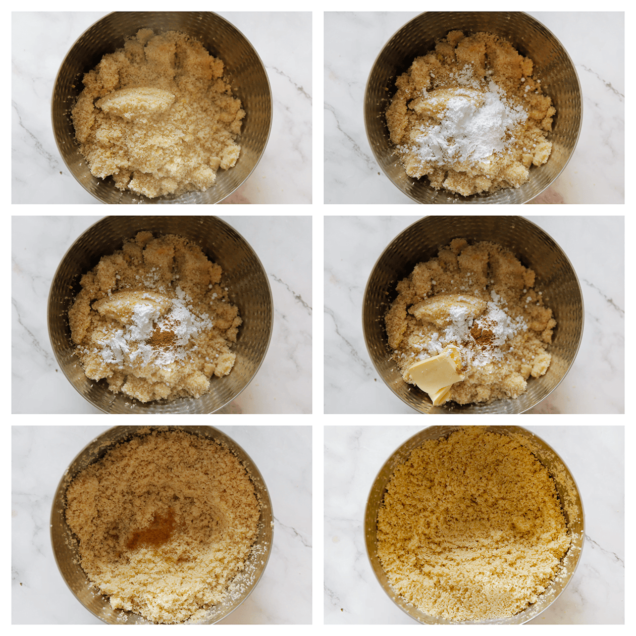 Zoete bulgur mengen in een kom