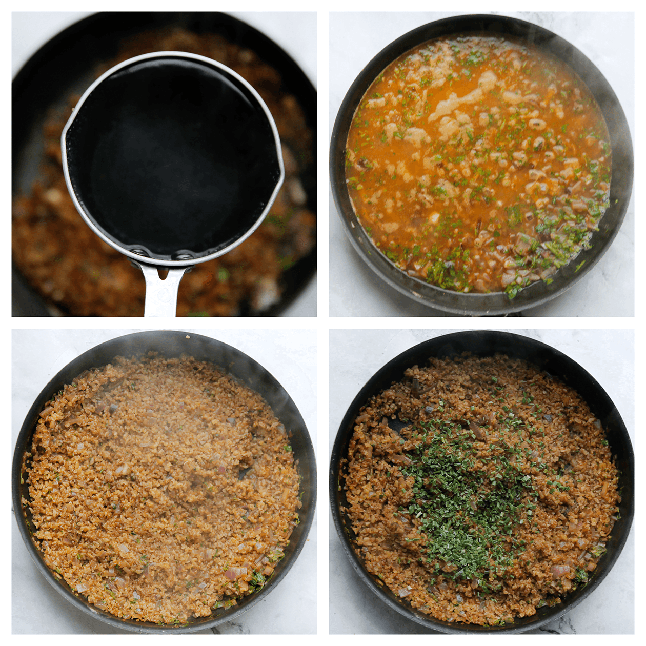 Bulgur gaar koken in water