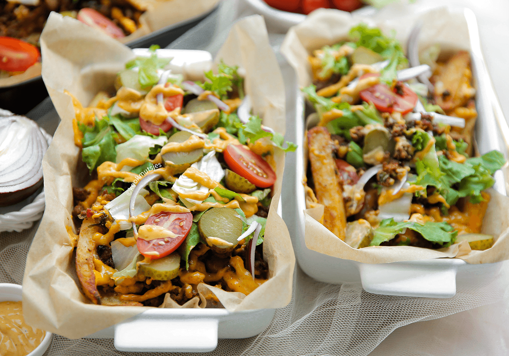 Kapsalon met spicy gehakt