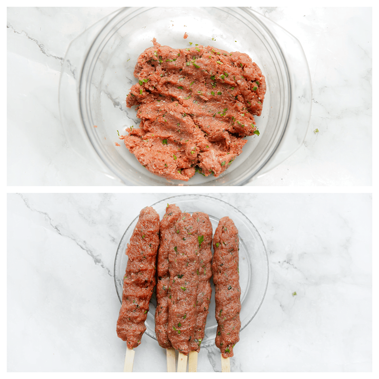 Gehaktspiesjes maken