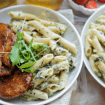 Kipfilet met penne in roomsaus Kookmutsjes