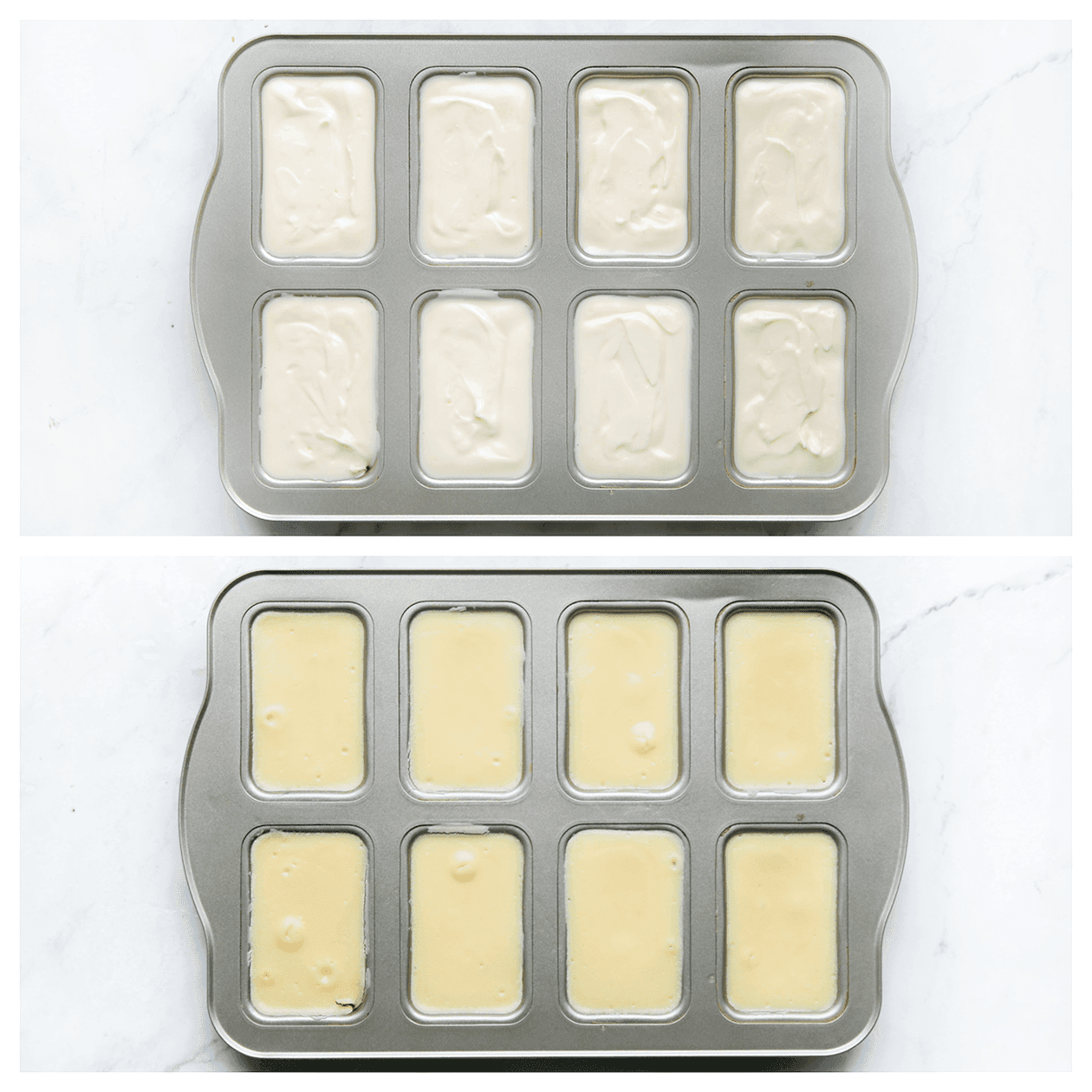 Red velvet cheesecake brownies bakken in de oven