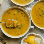 Vissoep met zoete aardappel Kookmutsjes