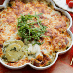 Aardappelschotel met saus Kookmutsjes