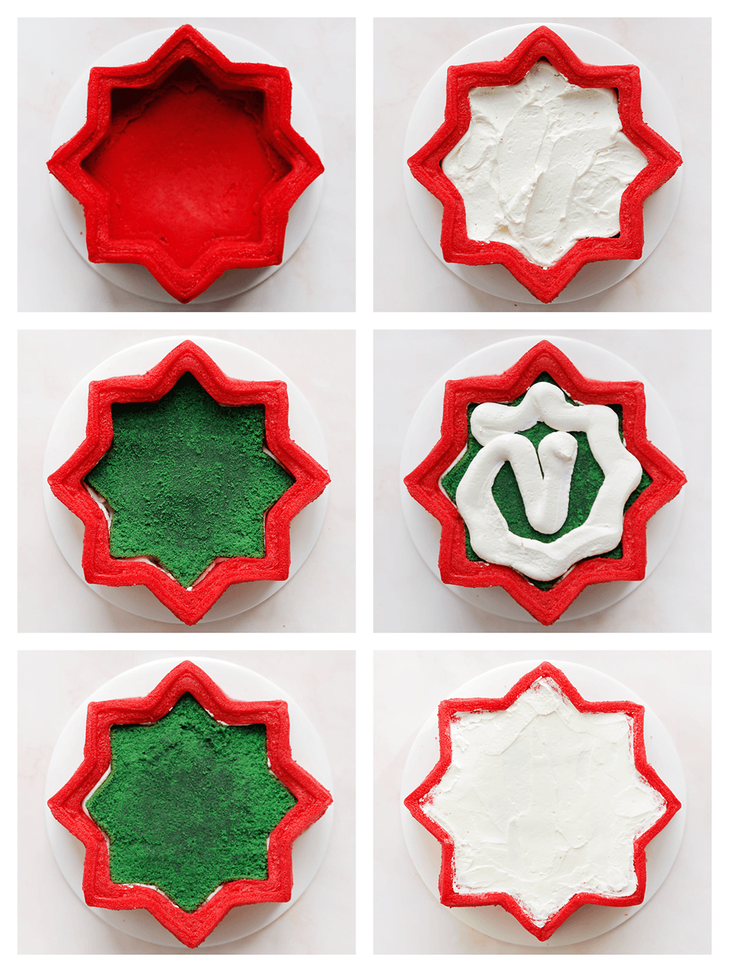 Marokkaanse ster taart vullen