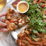 Pizza wrap met kip Kookmutsjes