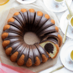 Bananen chocoladecake Tulband Kookmutsjes