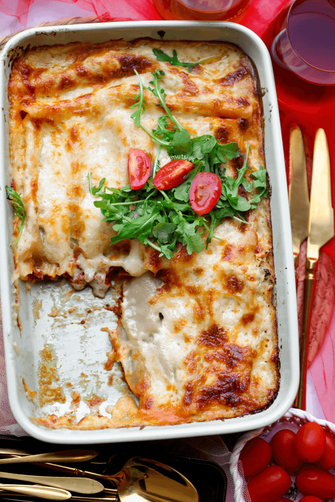 Cannelloni met gehakt eindresultaat