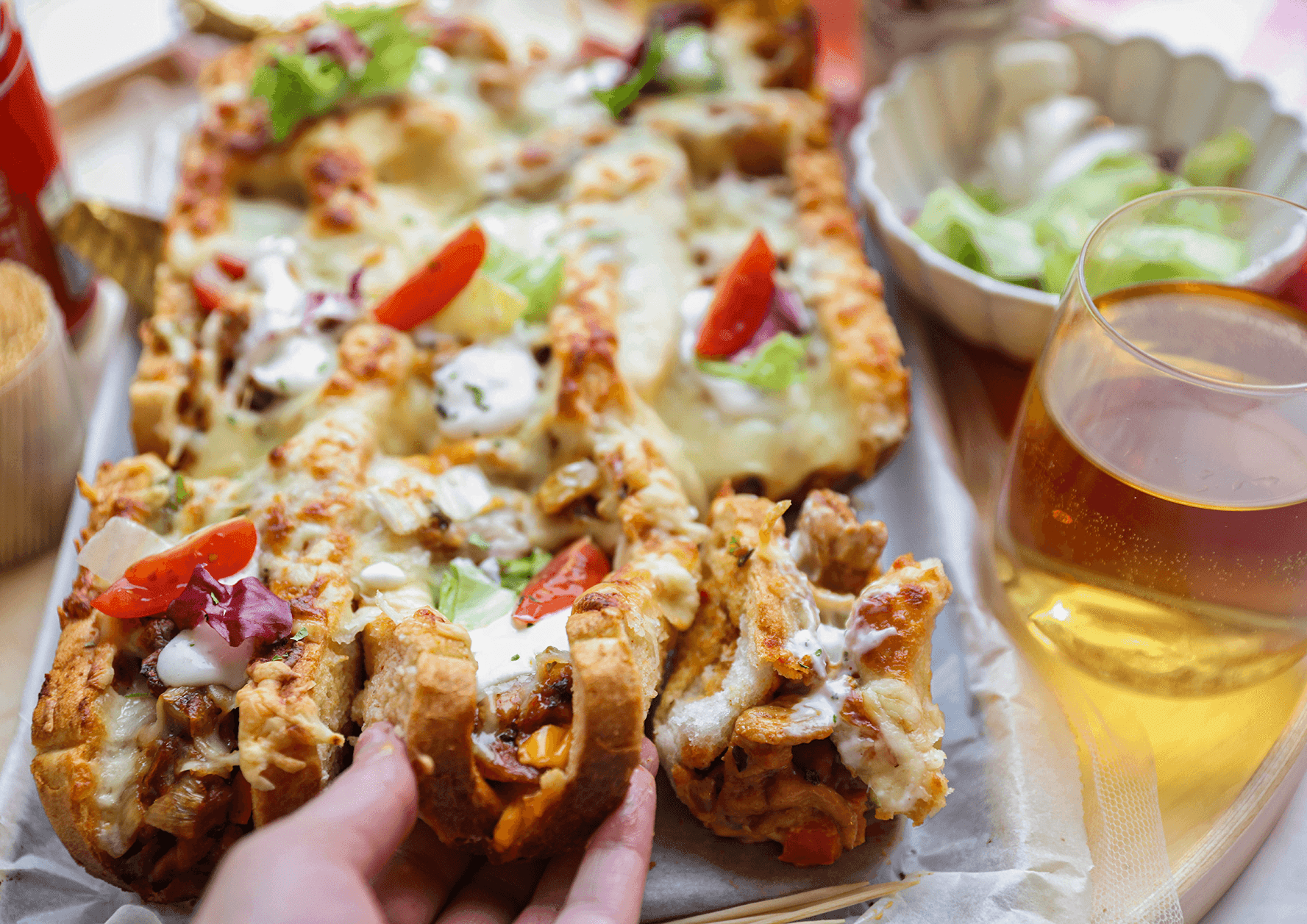 Casinobroodjes met kip uit de oven Kookmutsjes