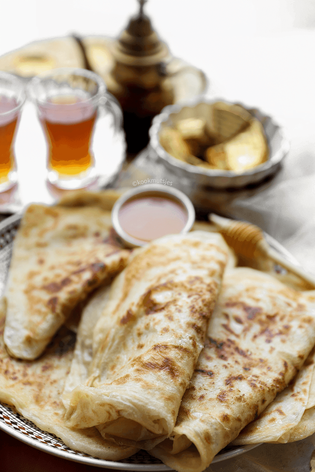 Msmen zonder griesmeel eindresultaat van Kookmutsjes