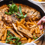 Penne met kipfilet kookmutsjes