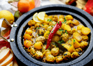 Tajine met aardappels en gehaktballen Kookmutsjes