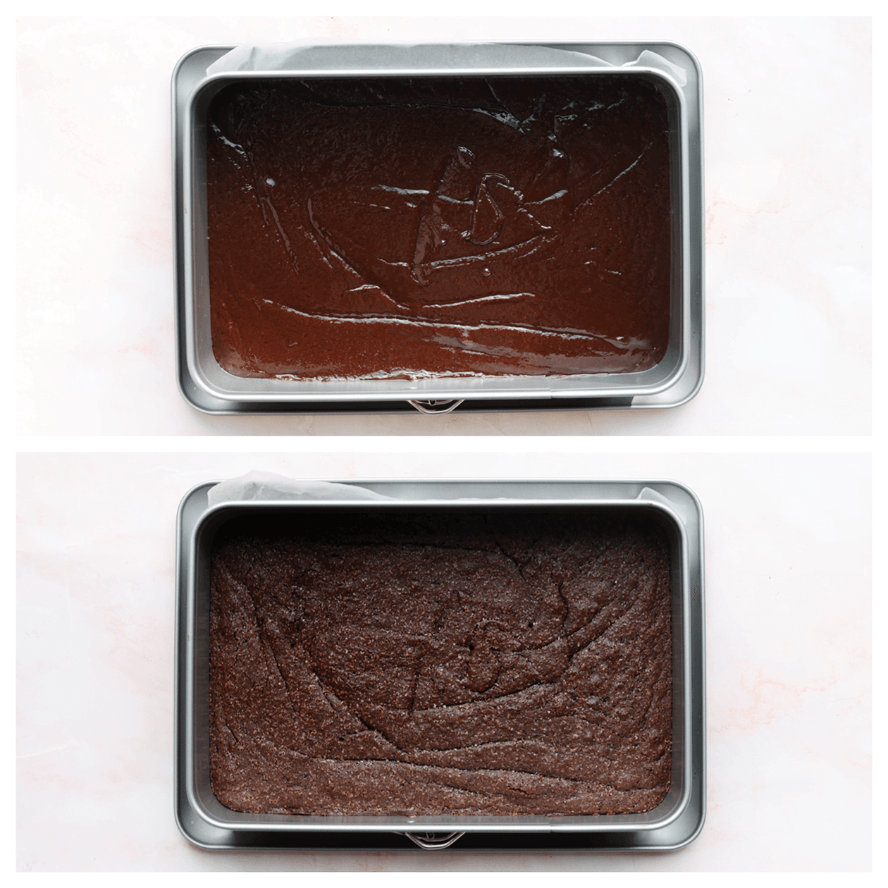 Brownie gaar bakken in de oven