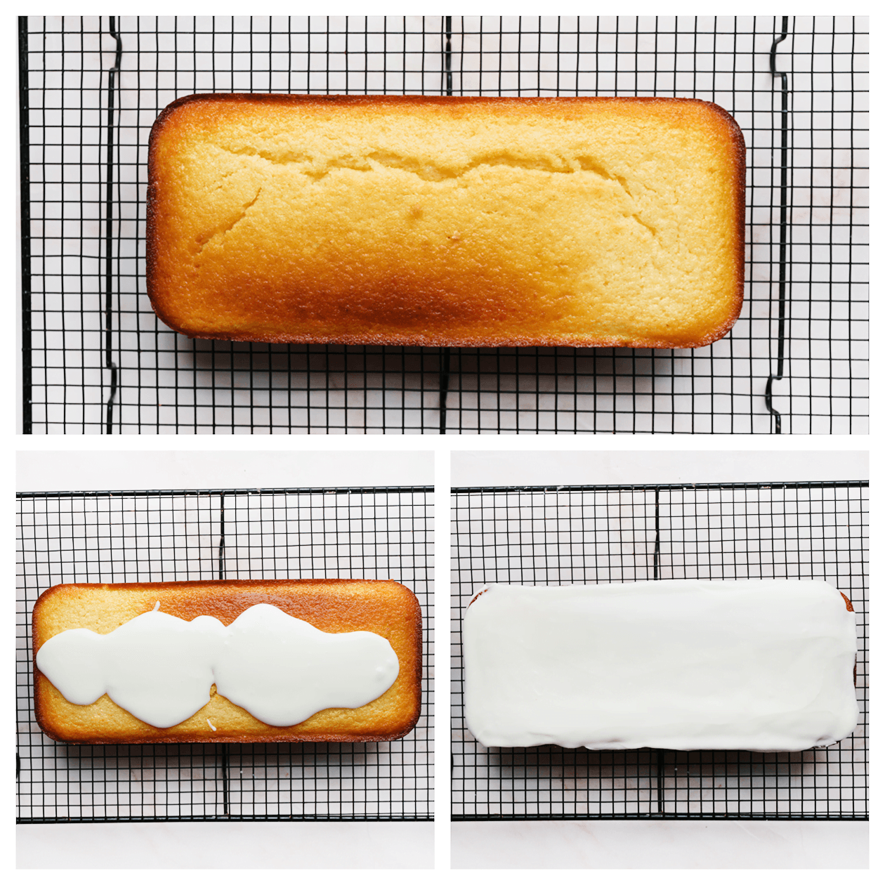 Citroencake garneren met een frisse topping