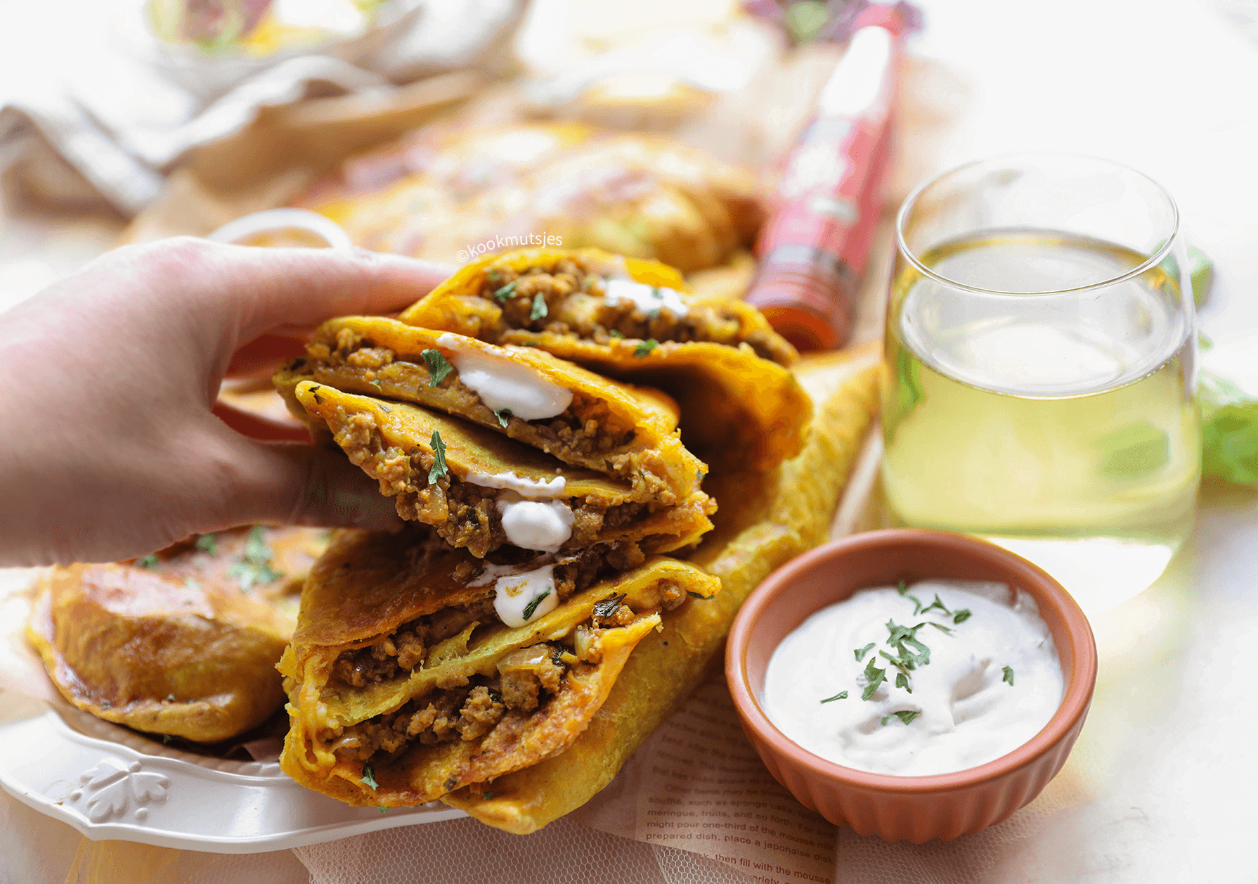 Jamaican patties Kookmutsjes