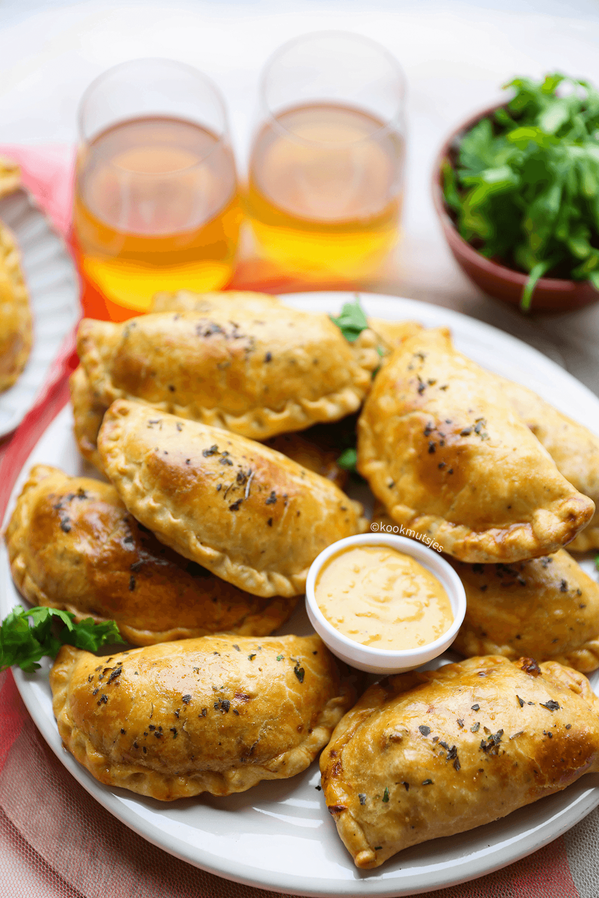 Tonijn pasteitjes eindresultaat Kookmutsjes