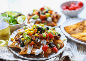 Tortilla chips met kip Kookmutsjes