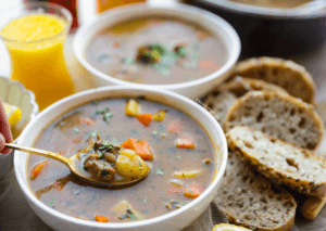 Vleessoep Kookmutsjes