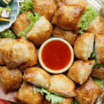 Kip bladerdeeghapjes Kookmutsjes