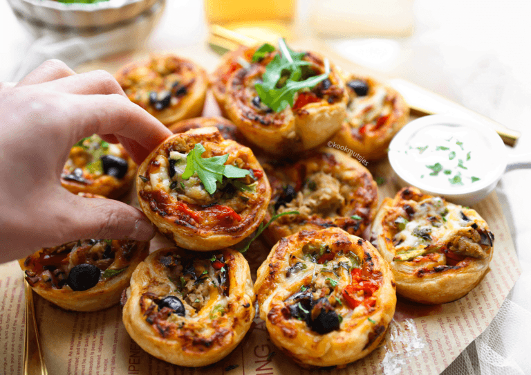 Makkelijke pizza rolls