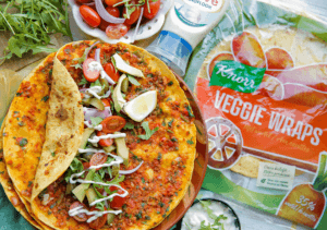 Veggie Knorr wrap met wortel en groenten Kookmutsjes