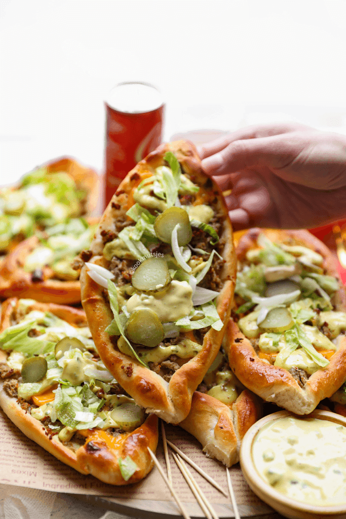 Big mac bootjes eindresultaat Kookmutsjes