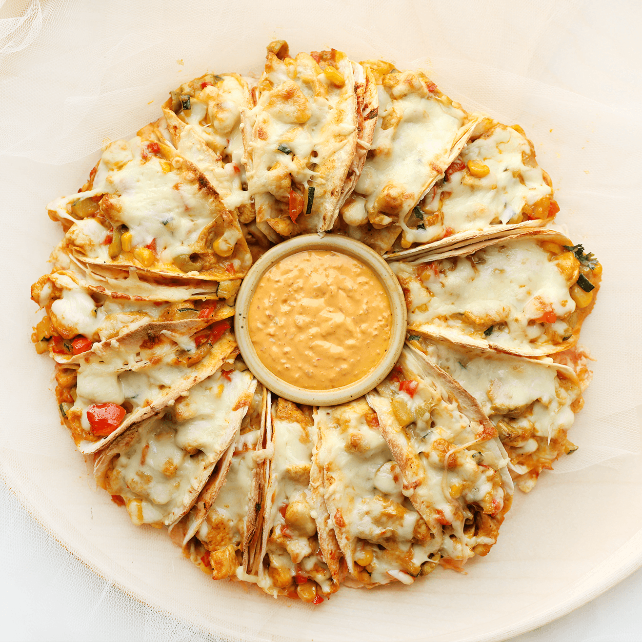 Mini kip wraps met kaas goudbruin bakken in de oven