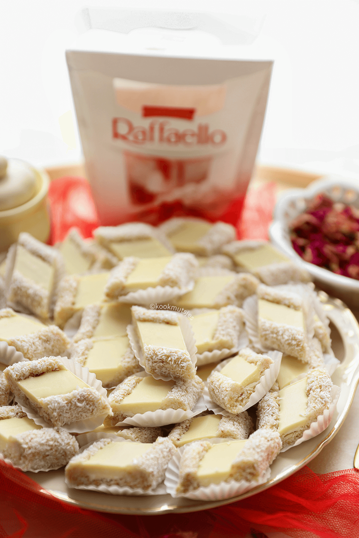 No bake kokoskoekjes eindresultaat Kookmutsjes