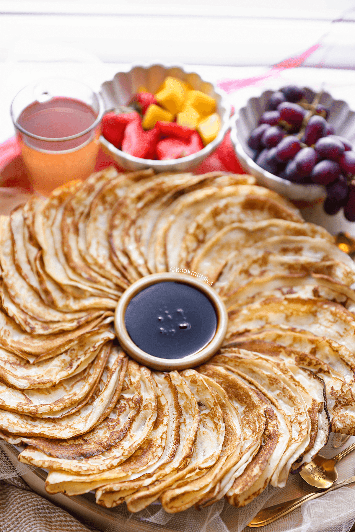 Pannenkoeken eindresultaat Kookmutsjes