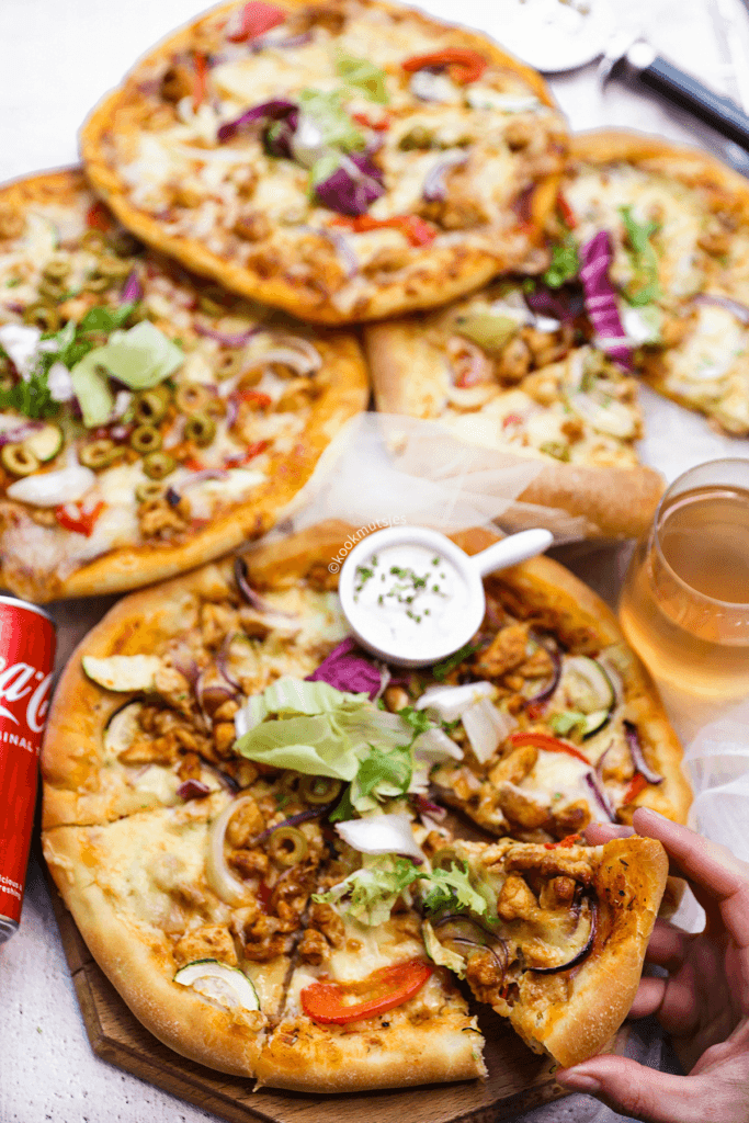 Pizza bakken in de oven