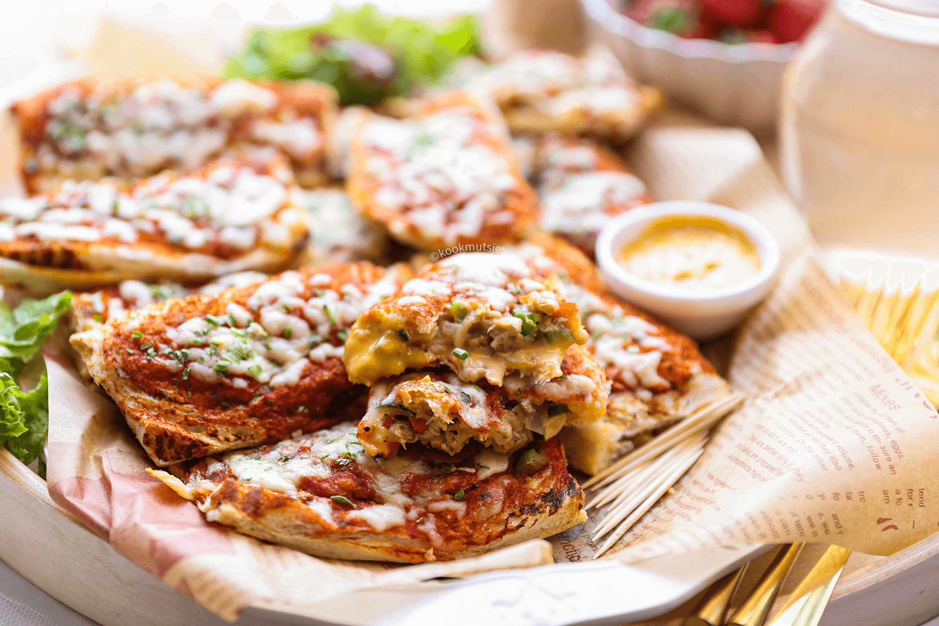 Tonijnhapjes Kookmutsjes