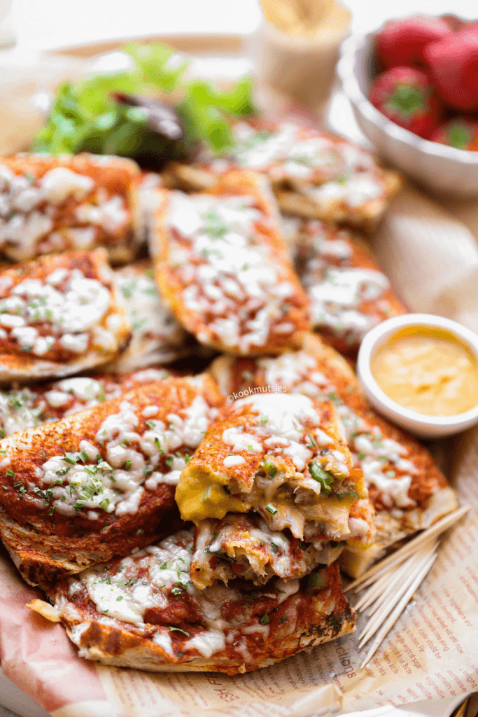 Tonijnhapjes eindresultaat Kookmutsjes