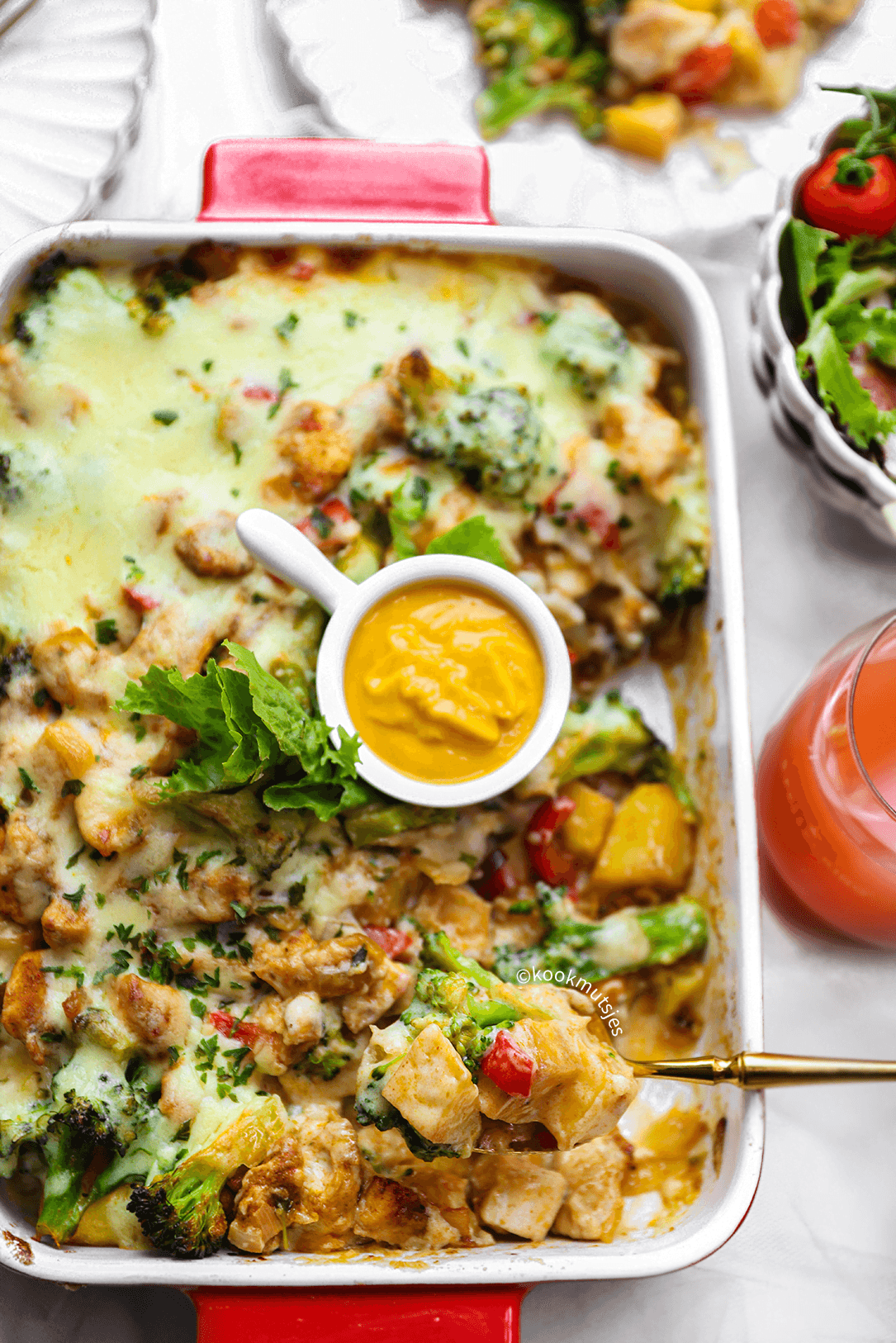 Aardappelschotel met kip eindresultaat Kookmutsjes