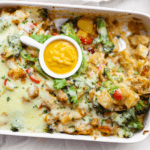 Aardappelschotel met kip en groenten Kookmutsjes