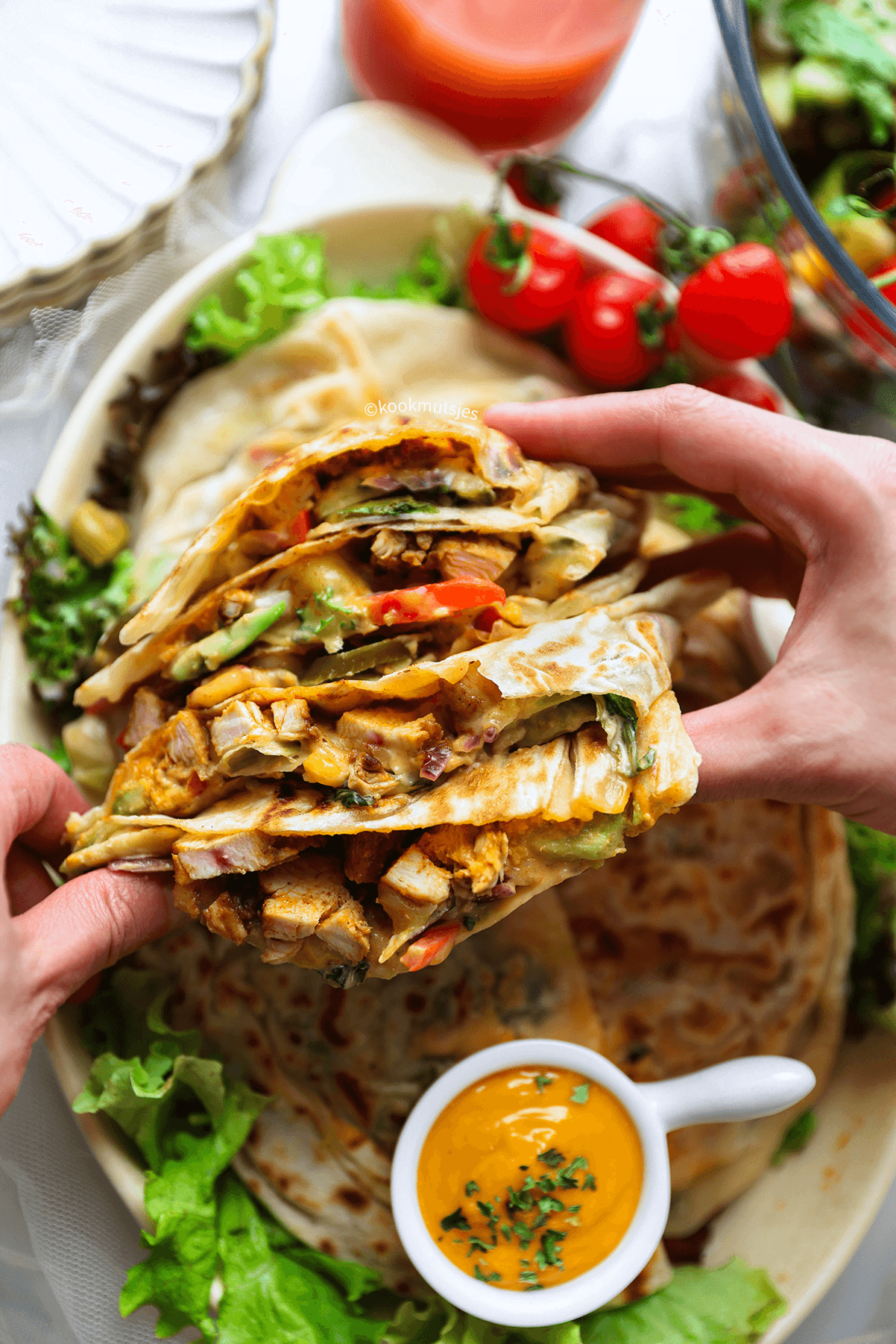 Broodjes kip Kookmutsjes