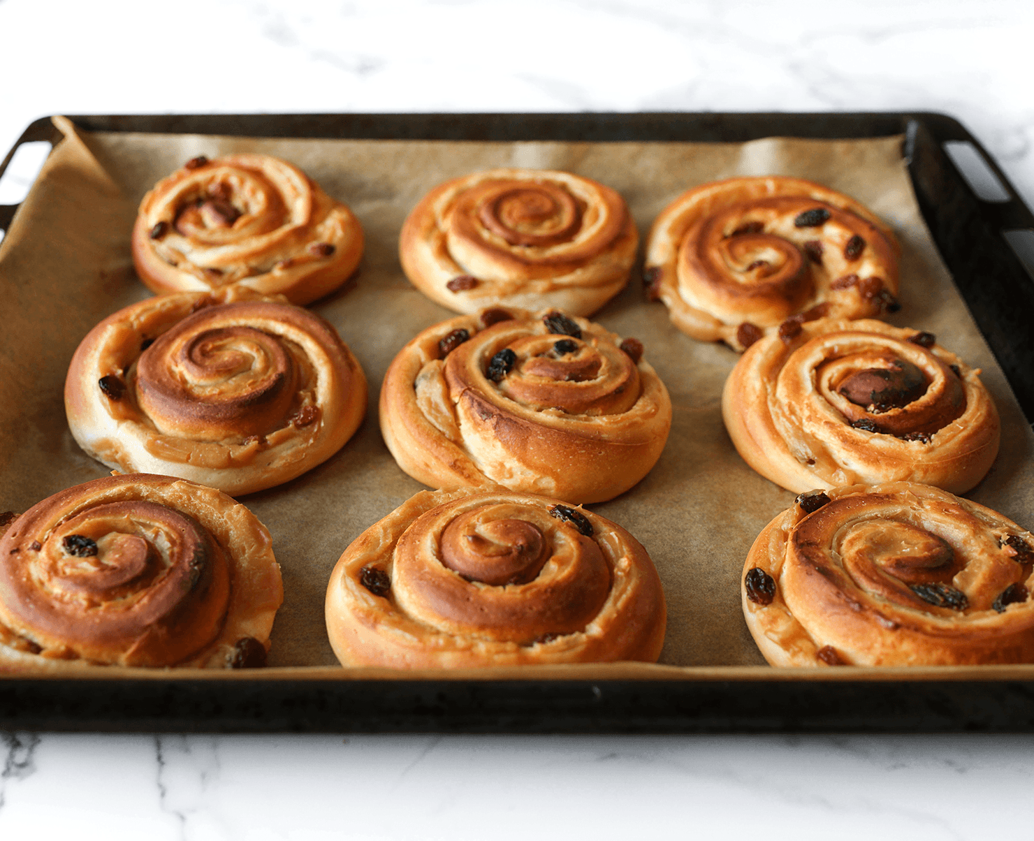Speculoosrolls bakken in de oven