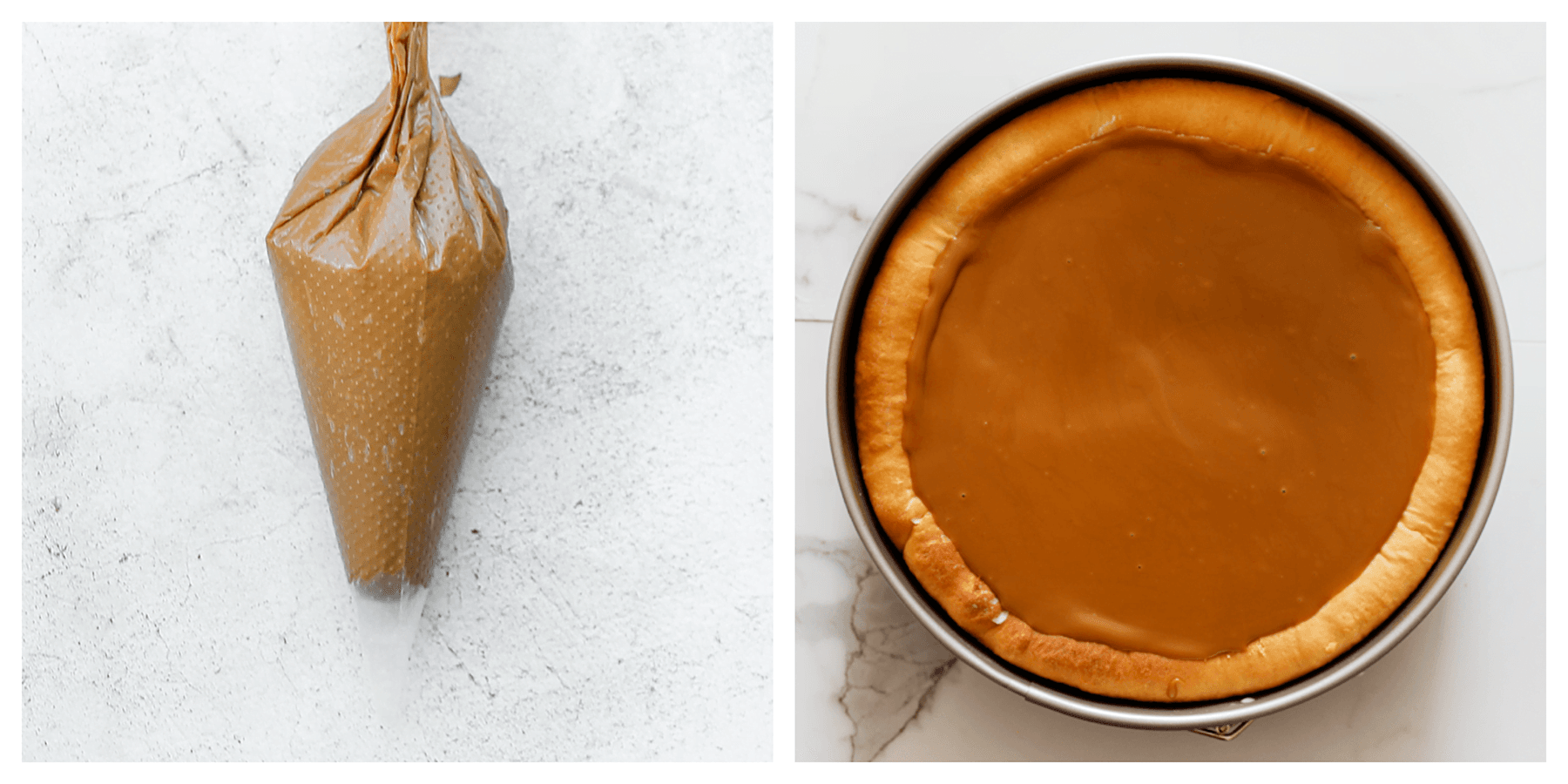 Speculoosvlaai garneren met speculoospasta