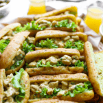 Gebakken broodjes met kip curry Kookmutsjes