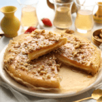 Harcha met roomkaasvulling en honing Kookmutsjes