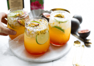 Sparkling Tropical Mocktail