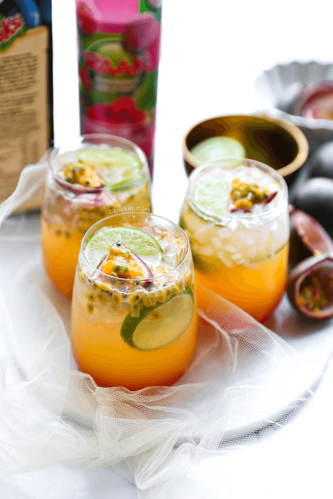 Tropical drankje eindresultaat Kookmutsjes