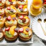 Gele room taartjes Kookmutsjes