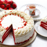 Red velvet cake (no bake) Kookmutsjes