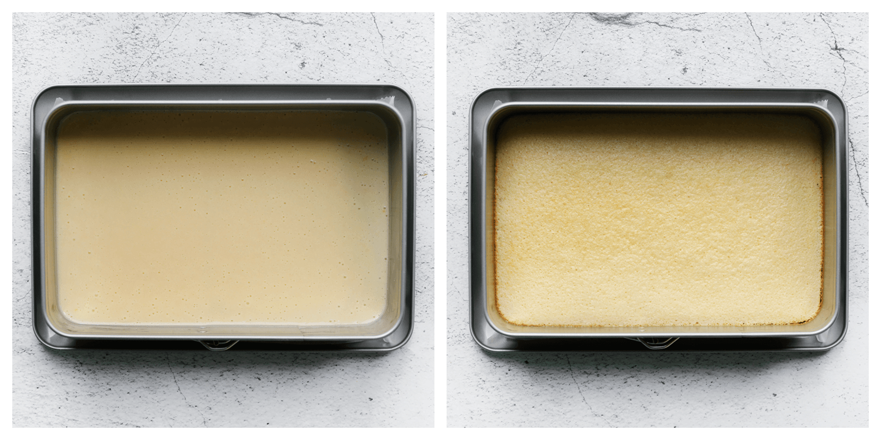 Cake bakken in de oven