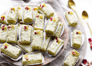Pistachenoten (no bake) Kookmutsjes